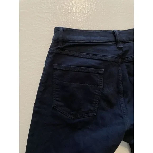 Raleigh Denim 28 x 30 ALEXANDER Relaxed Straight DARK FATHOM Stretch Denim Jeans